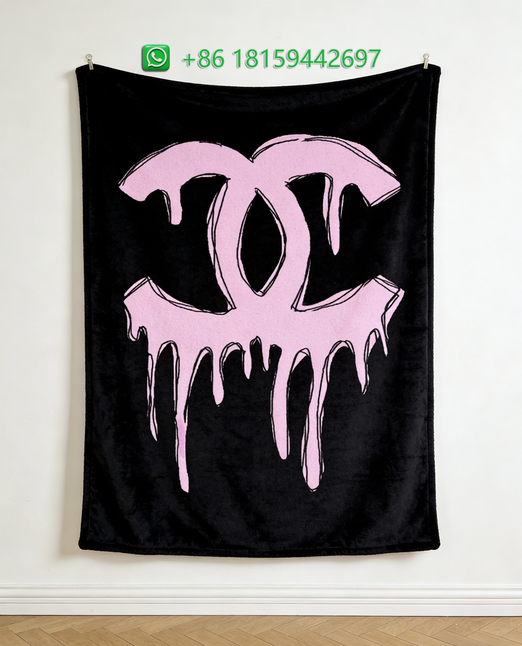 Chanel Throw Blankets
